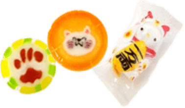 猫モチーフのお菓子
