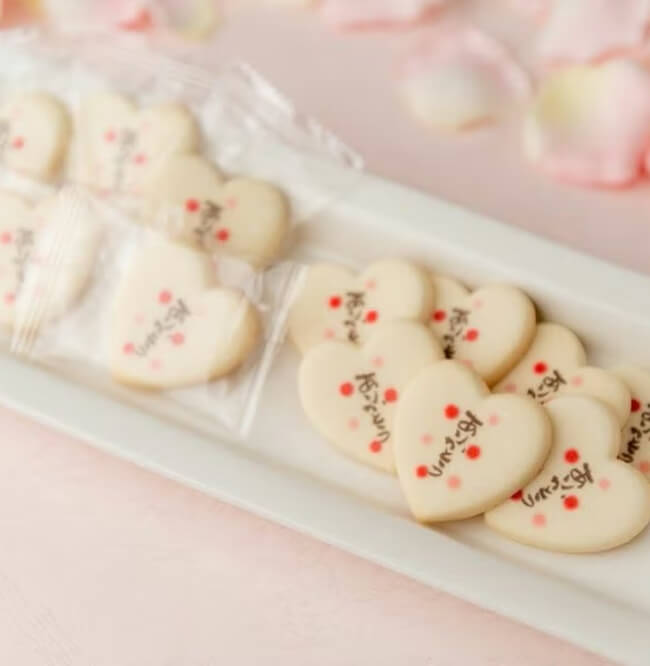 感謝の気持ちがダイレクトに伝わる！ありがとうクッキー100枚